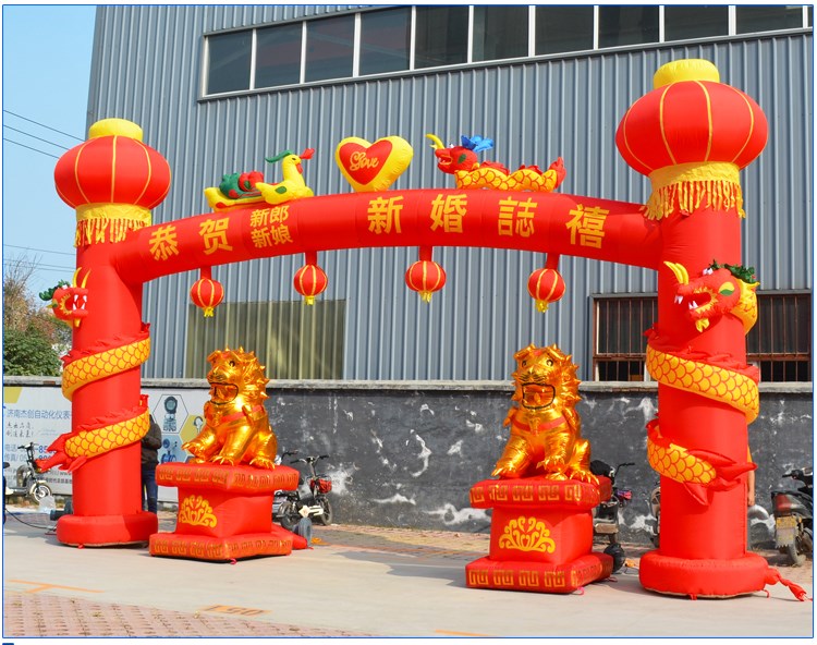 杭州结婚庆典拱门立柱