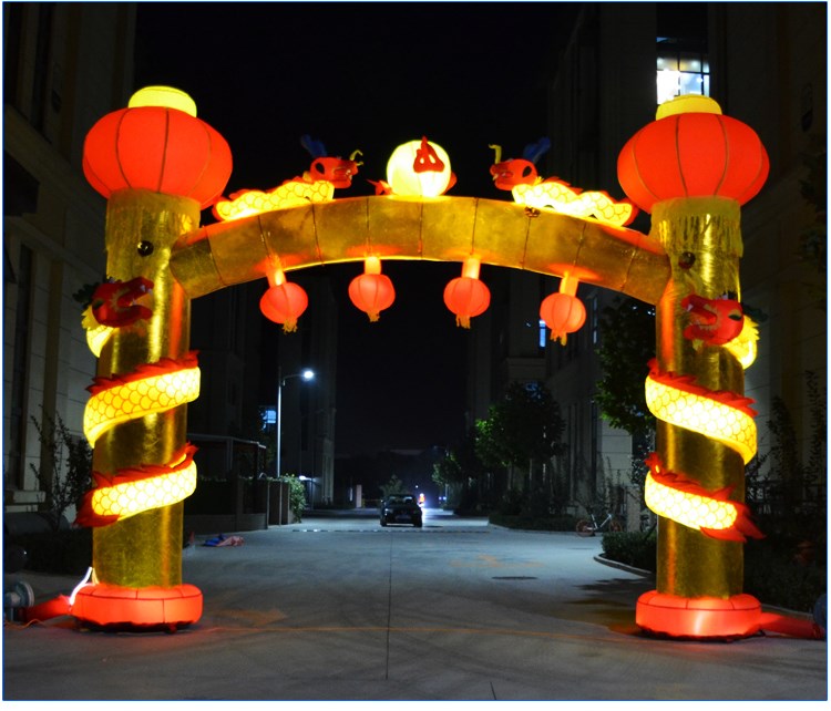 杭州夜光发光拱门